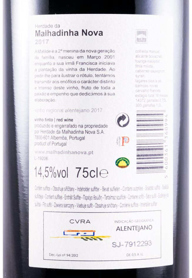 2017 Malhadinha red