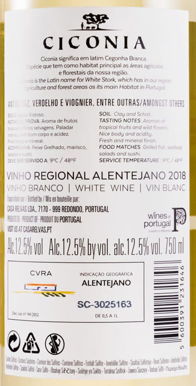 2018 Ciconia white
