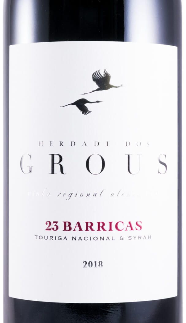2018 Herdade dos Grous 23 Barricas tinto