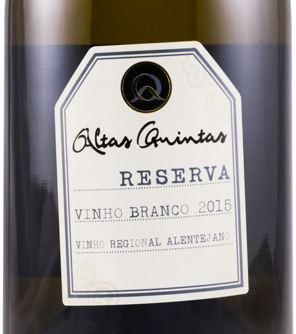 2015 Altas Quintas Reserva white