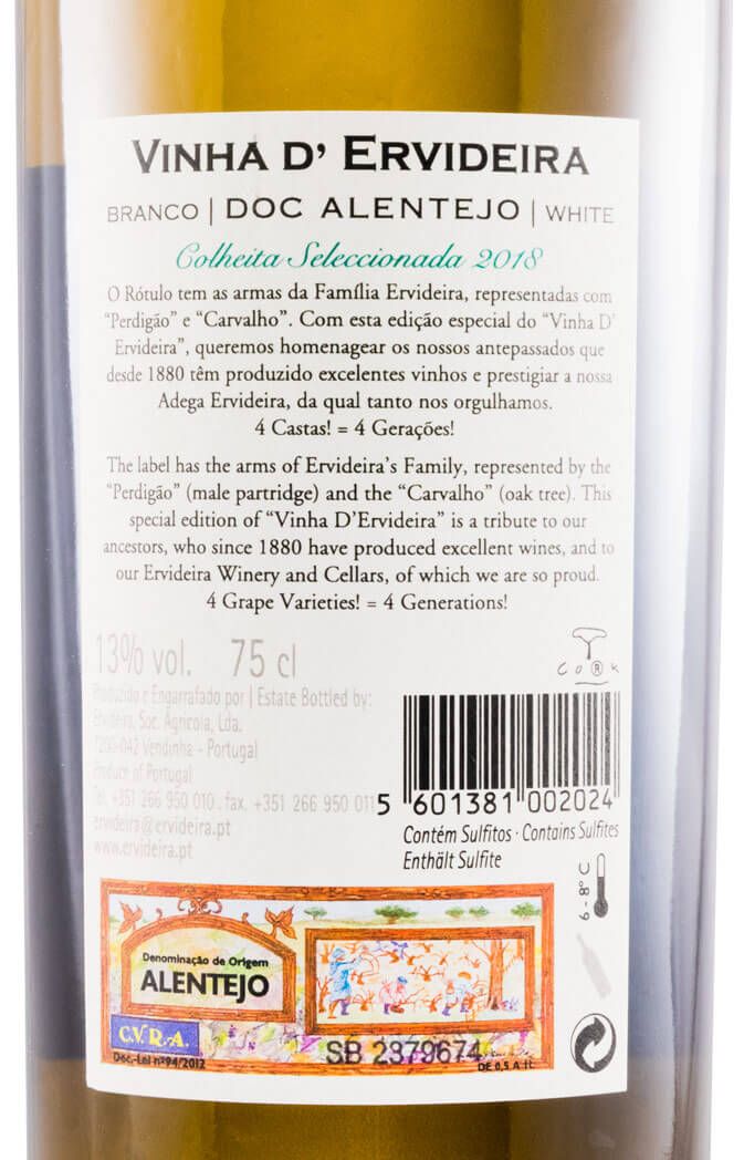 2018 Vinha D'Ervideira white