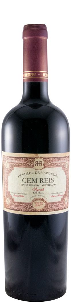2018 Herdade da Maroteira Cem Reis Syrah Reserva red