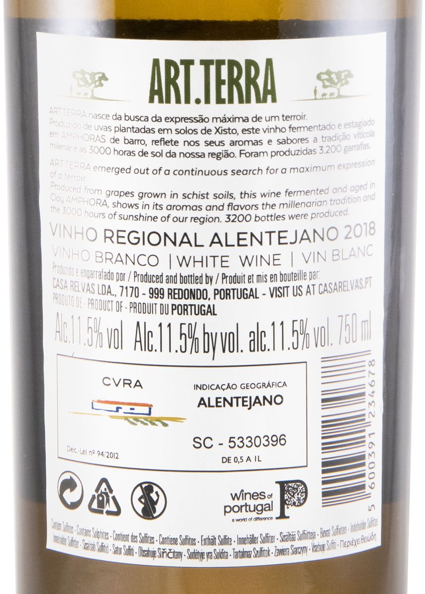2018 Art.Terra Amphora branco