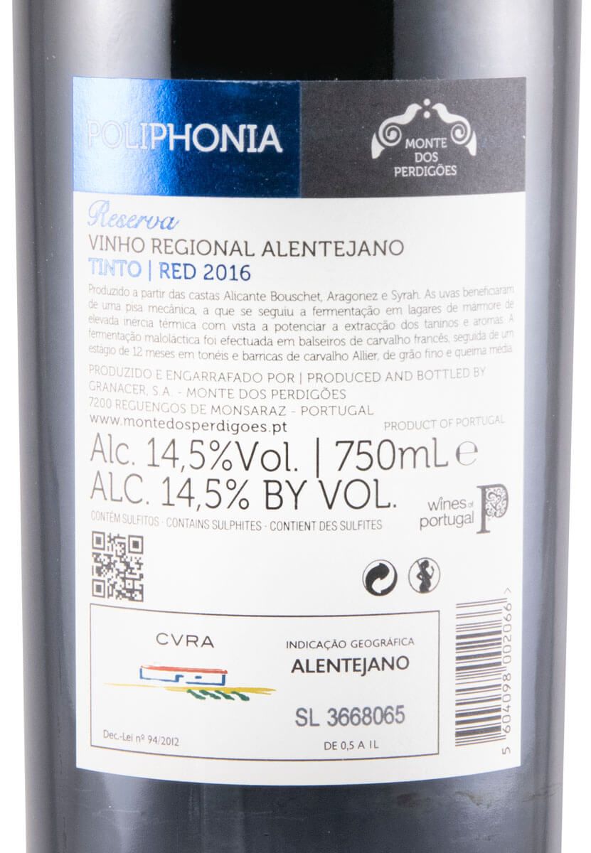 2016 Poliphonia Reserva tinto