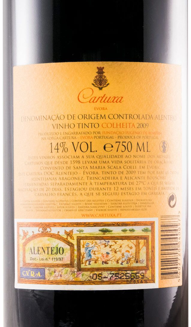 2009 Cartuxa red