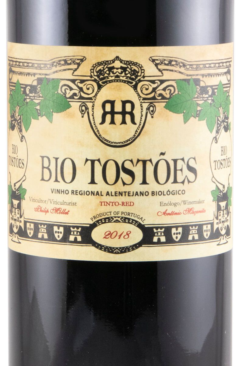 2018 Bio Tostões organic red