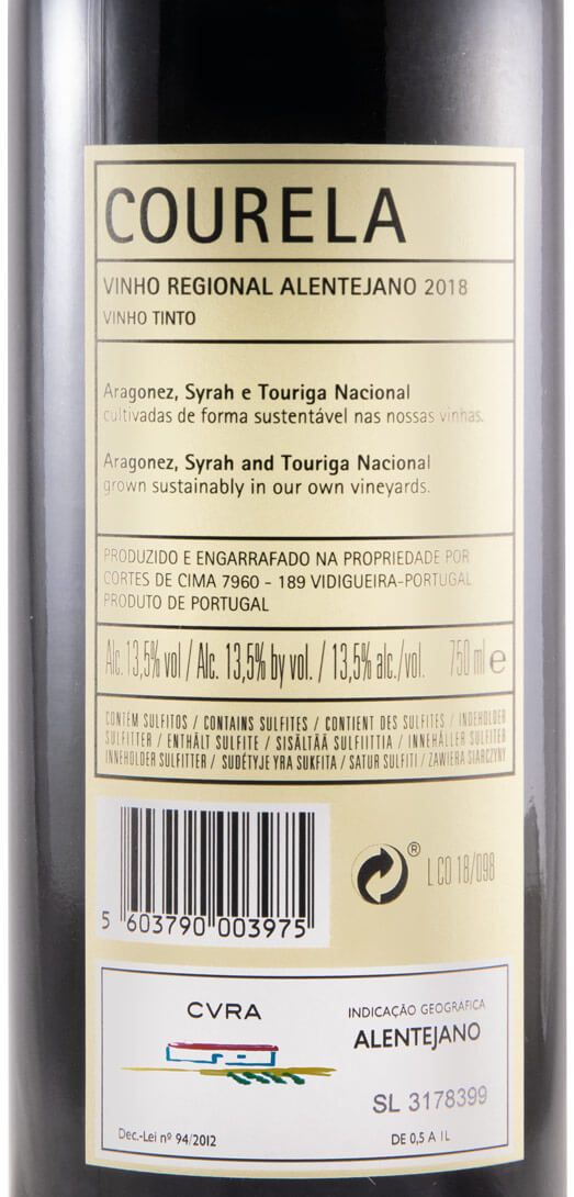 2018 Cortes de Cima Courela tinto
