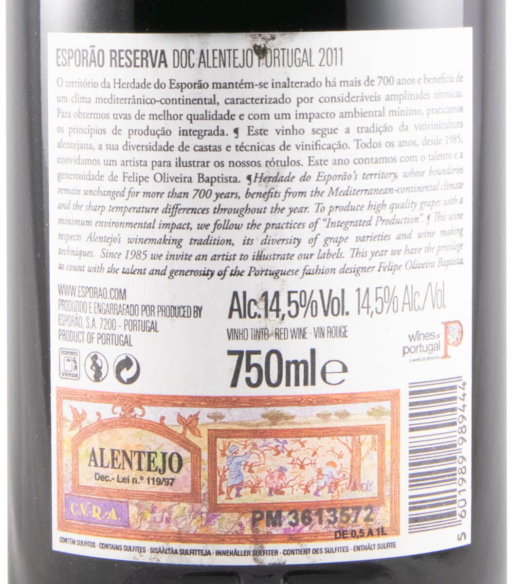 2011 Esporão Reserva tinto