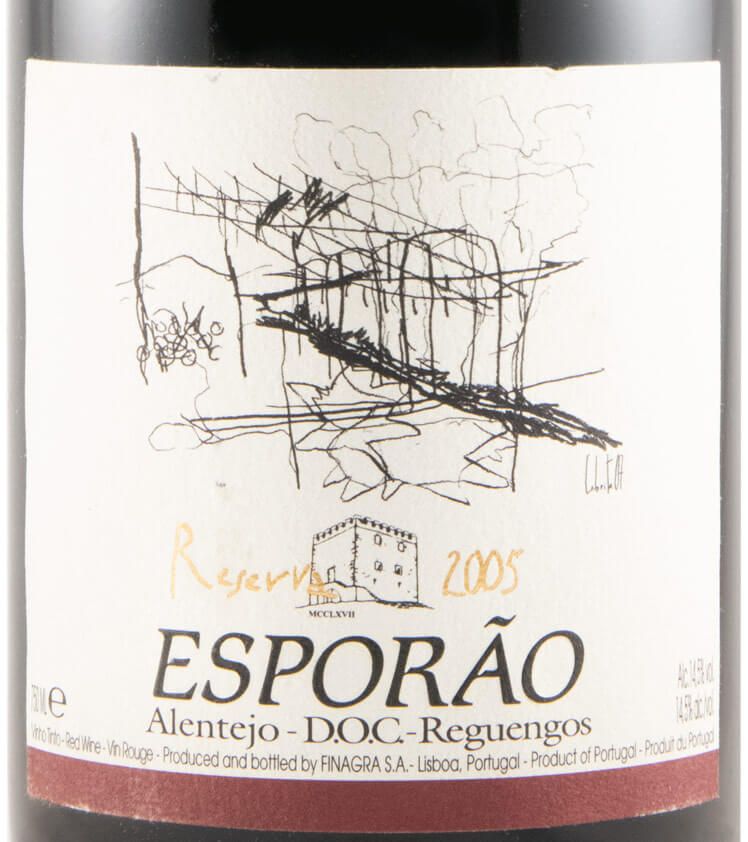 2005 Esporão Reserva red