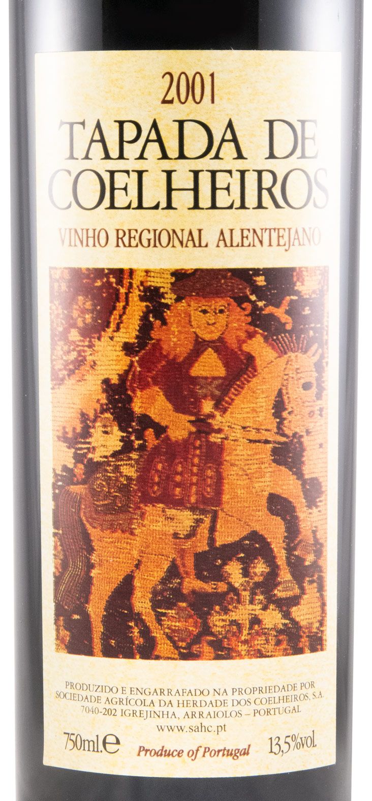 2001 Tapada de Coelheiros red