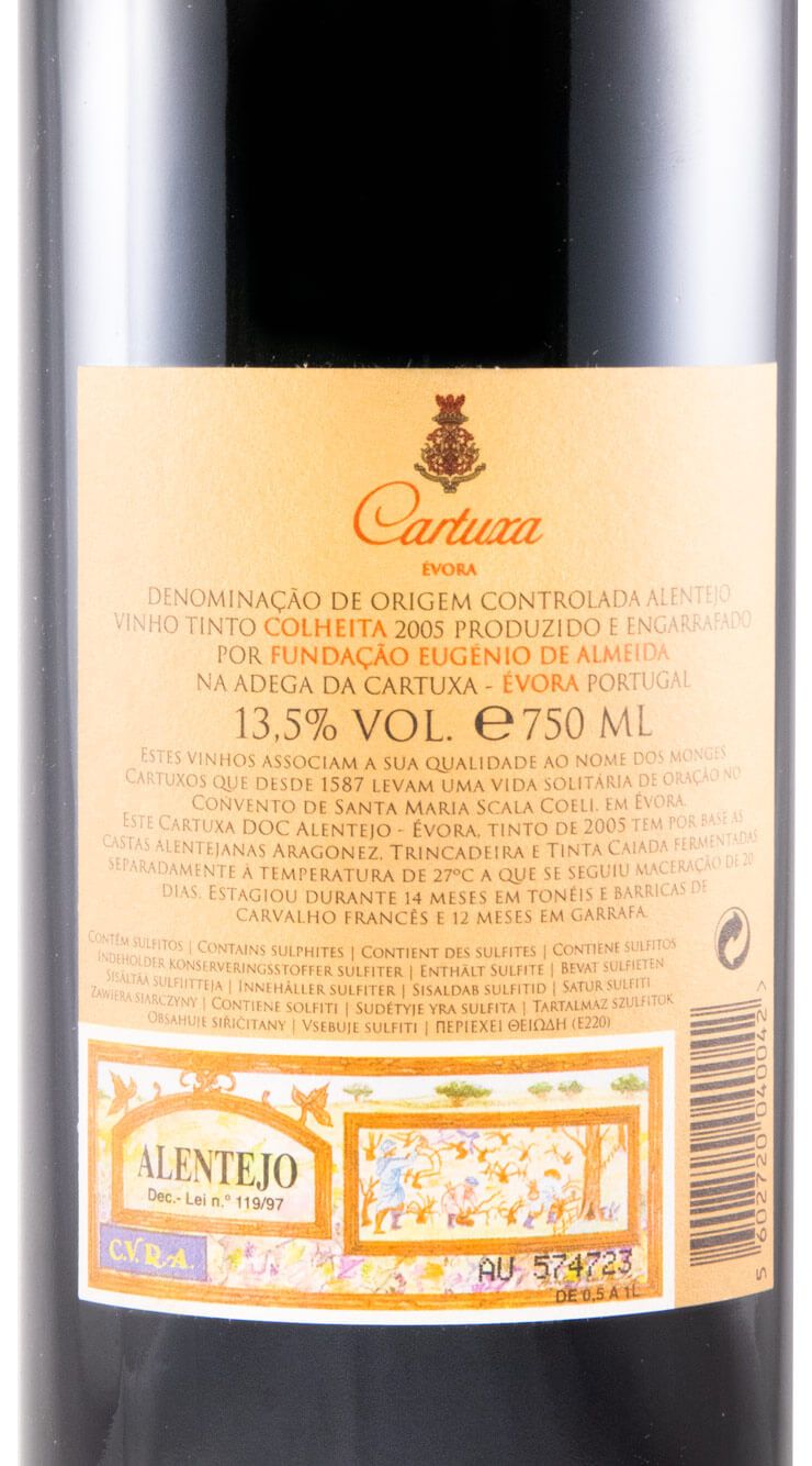 2005 Cartuxa red