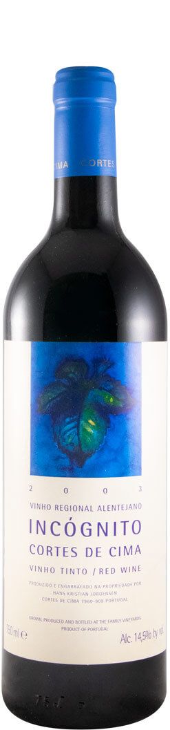 2003 Cortes de Cima Incógnito red