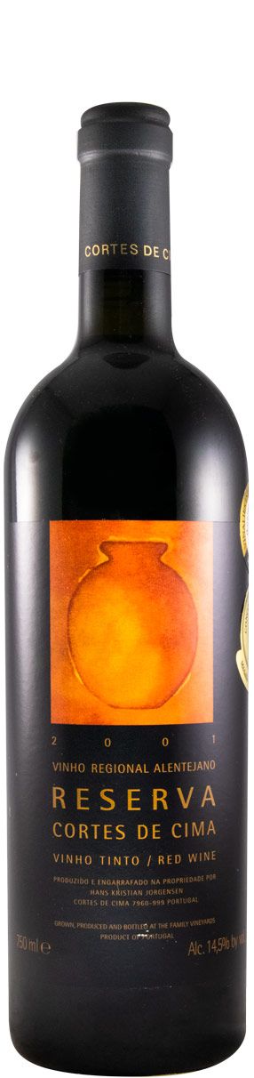 2001 Cortes de Cima Reserva red