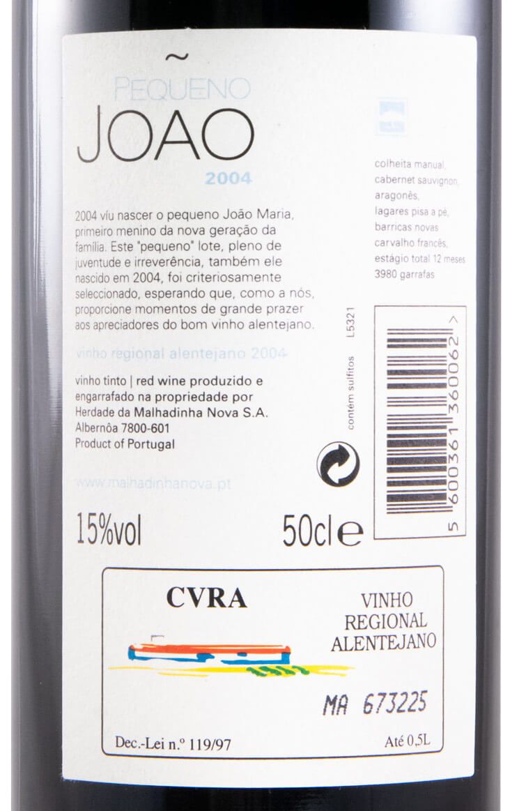 2004 Pequeno João red 50cl