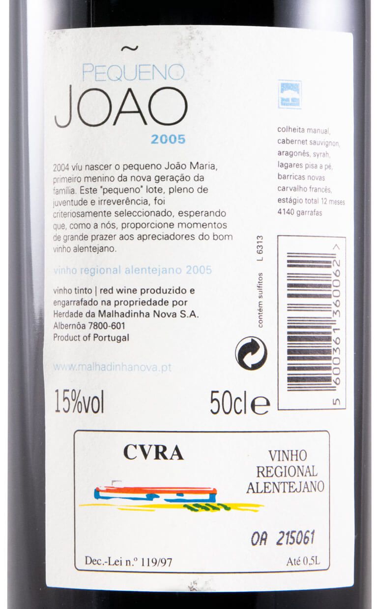 2005 Pequeno João red 50cl