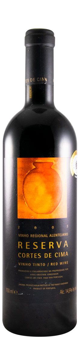 2003 Cortes de Cima Reserva red