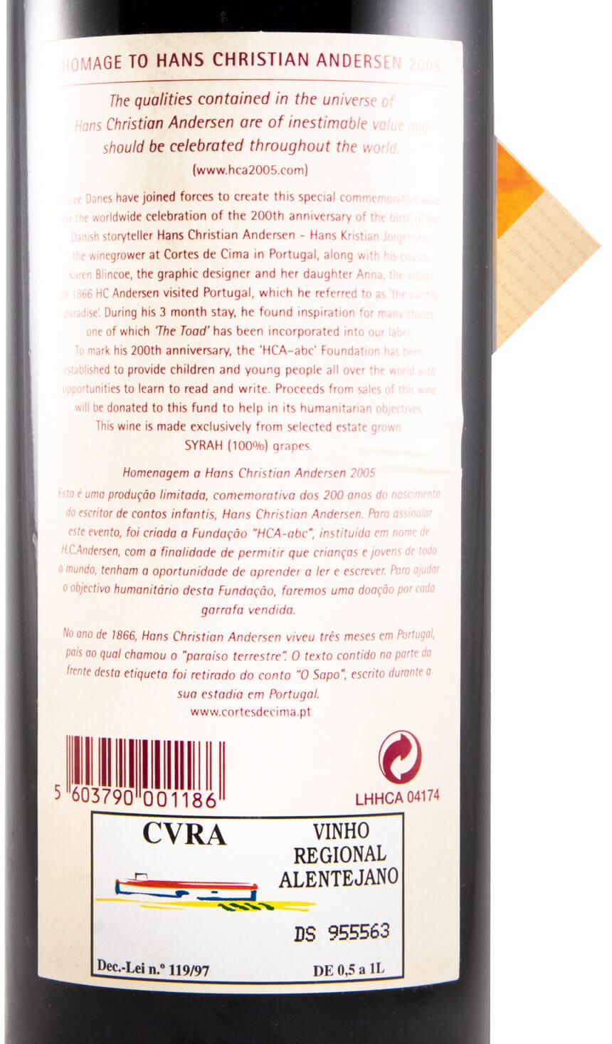 2003 Cortes de Cima Homenagem a Hans Christian Andersen red