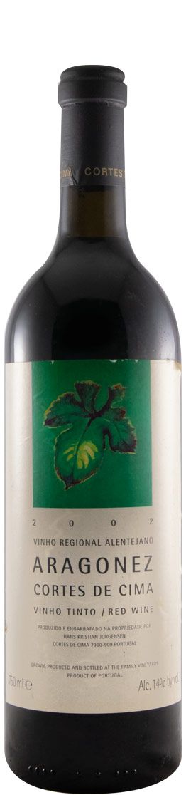 2002 Cortes de Cima Aragonez red