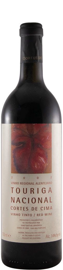 2002 Cortes de Cima Touriga Nacional red
