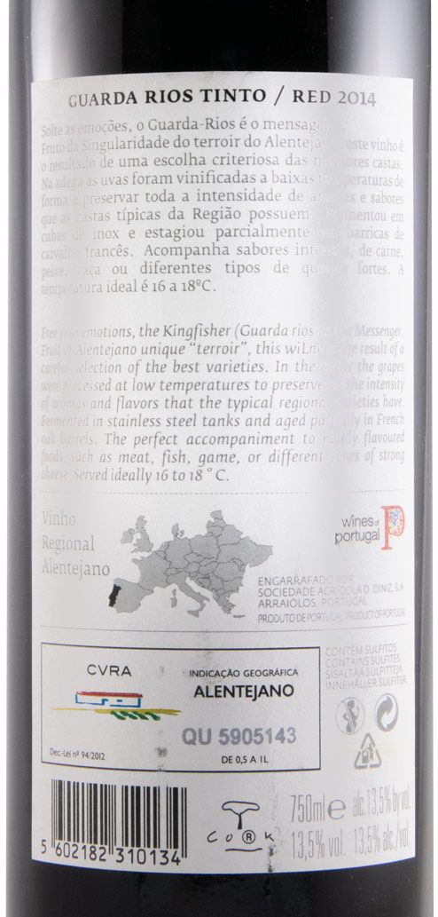 2014 Monte da Ravasqueira Guarda Rios tinto