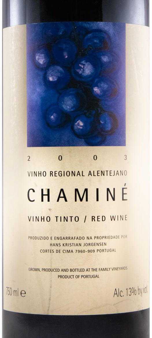 2003 Cortes de Cima Chaminé red