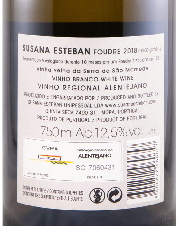 2018 Susana Esteban Foudre branco