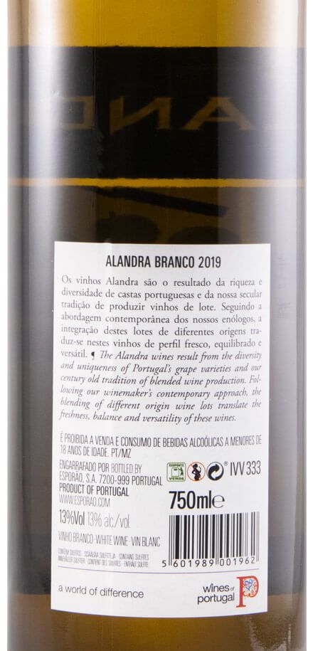 2019 Esporão Alandra branco