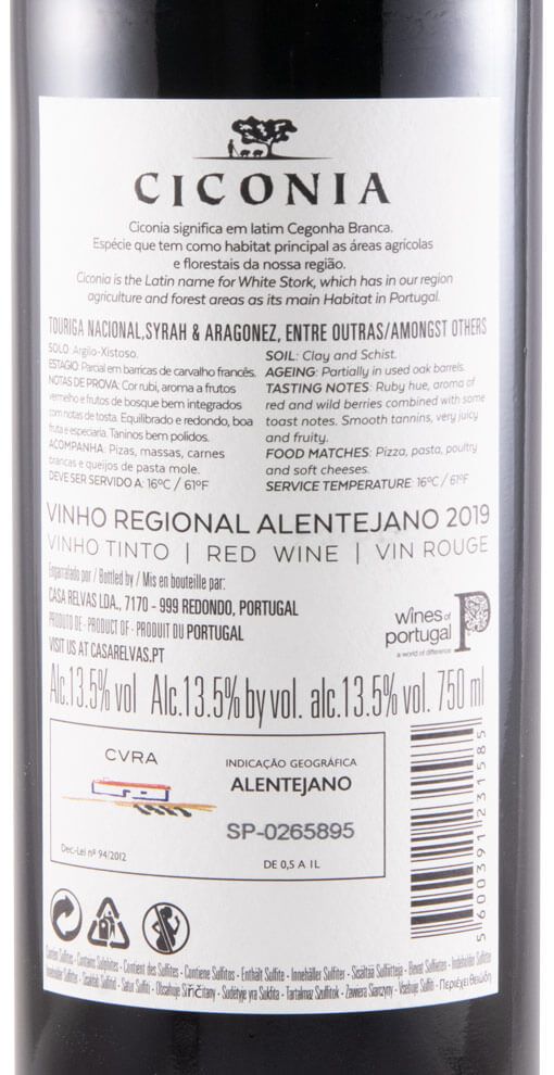 2019 Ciconia tinto