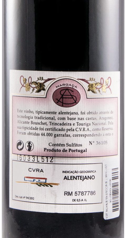 2012 Encostas do Enxoé Reserva red