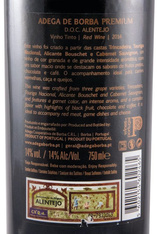2014 Borba Premium red