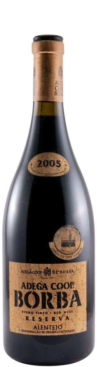 2005 Borba Reserva red (cork label)