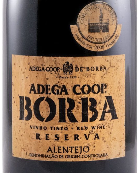 2005 Borba Reserva red (cork label)