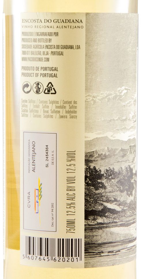 2018 Encosta do Guadiana branco