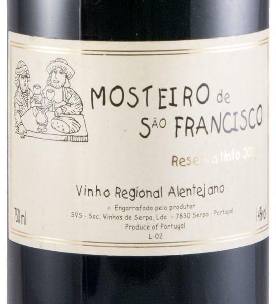 2003 Mosteiro de São Francisco Reserva red