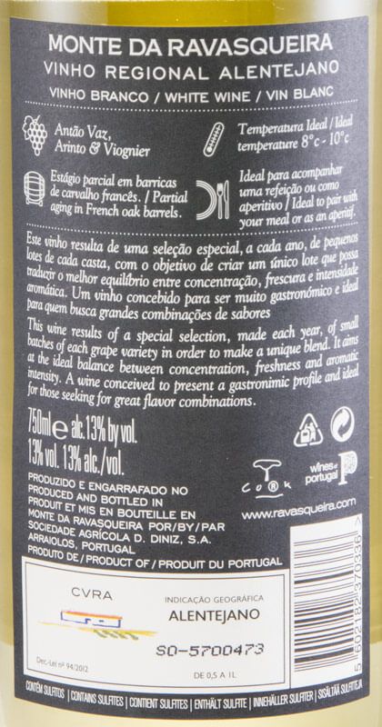 2019 Monte da Ravasqueira Seleção do Ano branco