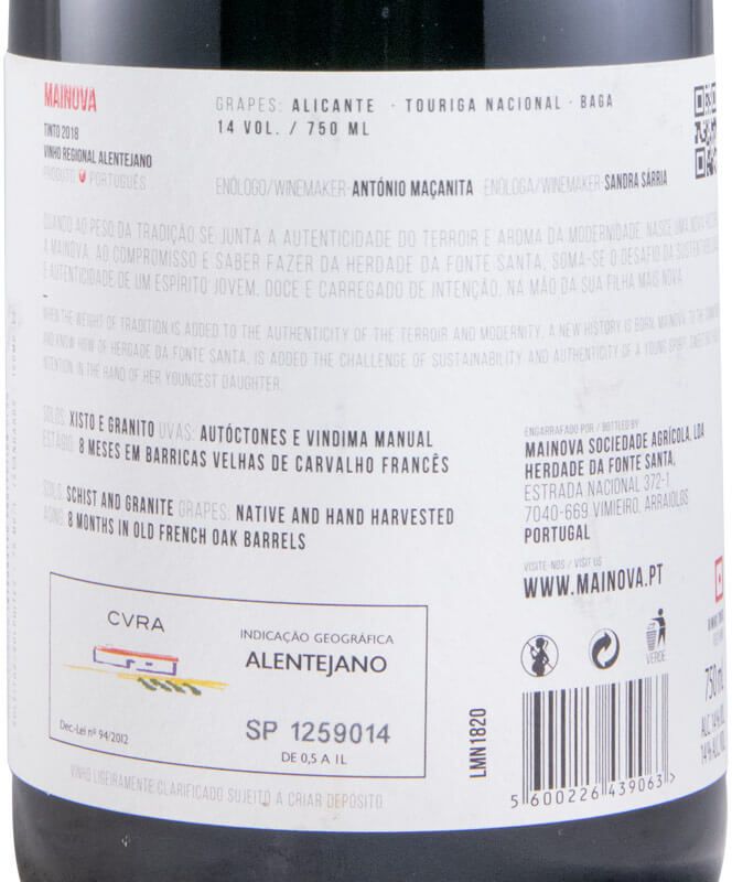 2018 Mainova tinto