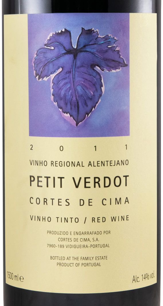 2015 Cortes de Cima Petit Verdot tinto 1,5L