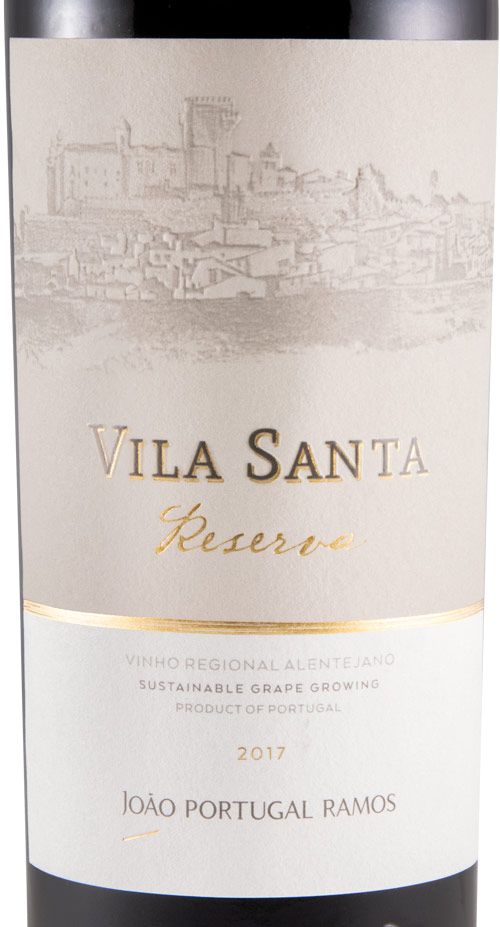 2017 João Portugal Ramos Vila Santa Reserva organic red
