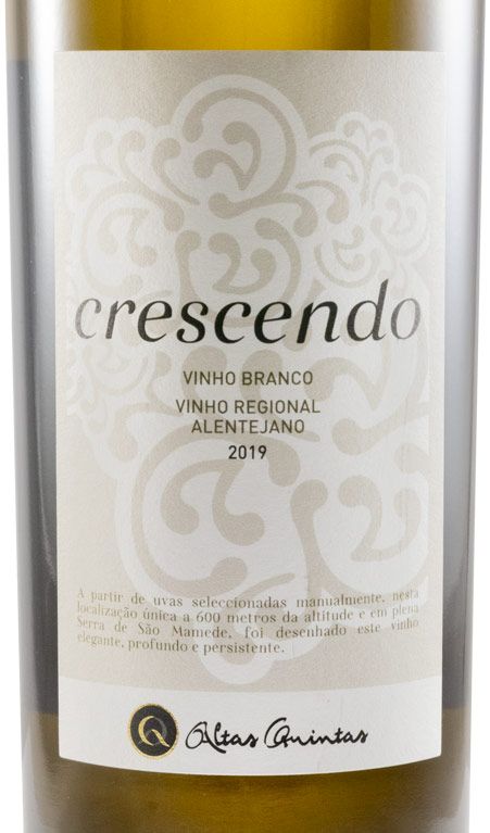 2019 Altas Quintas Crescendo branco