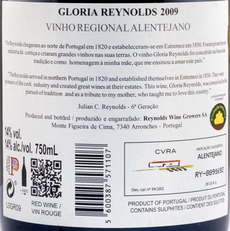 2009 Gloria Reynolds red