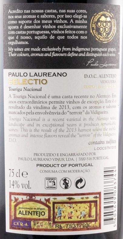 2018 Paulo Laureano Selectio Touriga Nacional tinto
