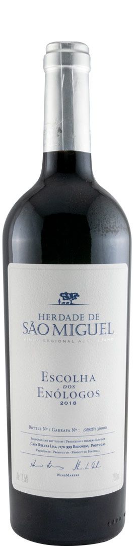 2018 Herdade de São Miguel Escolha dos Enológos red