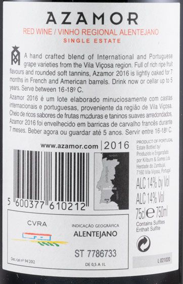 2016 Azamor red