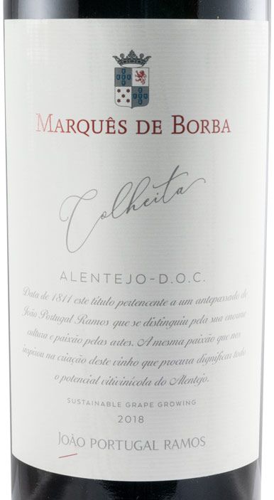 2018 João Portugal Ramos Marquês de Borba red 1.5L
