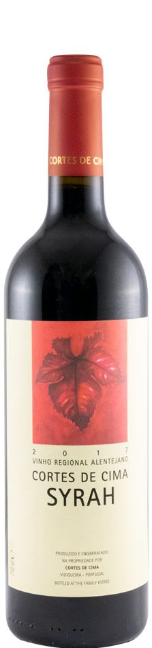 2017 Cortes de Cima Syrah red