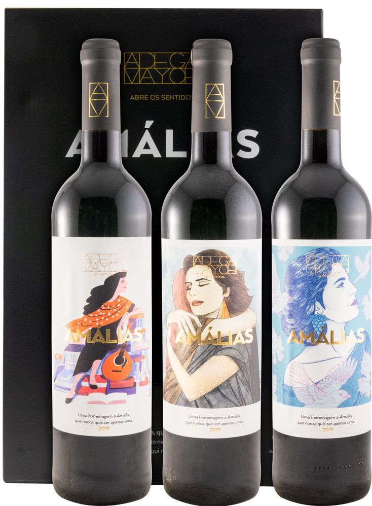 2019 Tripack Amálias red 3x75cl