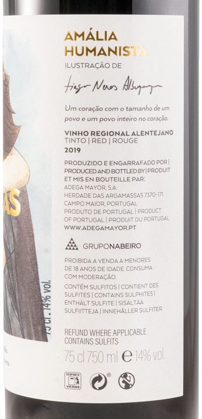 2019 Tripack Amálias red 3x75cl