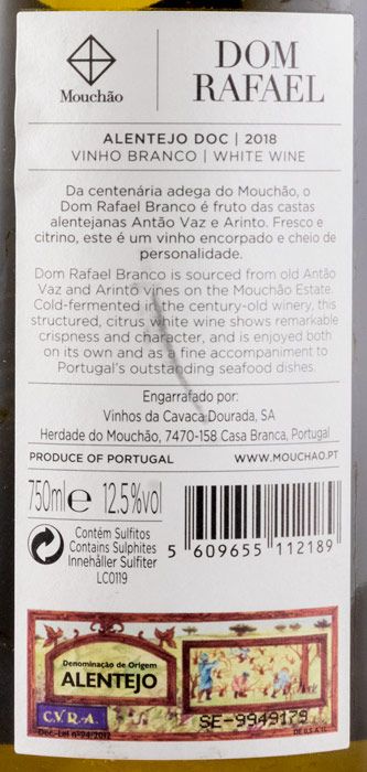 2018 Mouchão Dom Rafael white