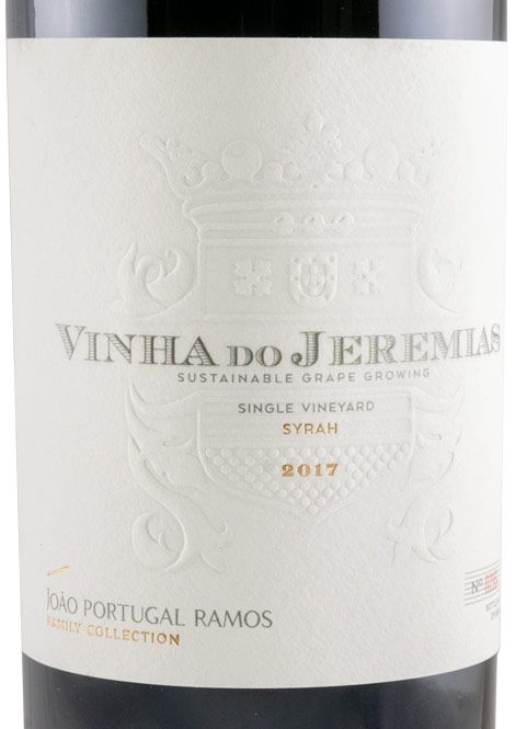 2017 João Portugal Ramos Vinha do Jeremias Syrah tinto