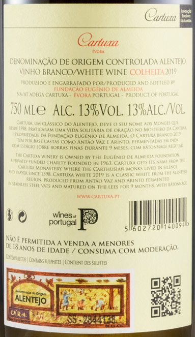 2019 Cartuxa branco
